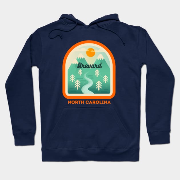 Brevard North Carolina NC Tourist Souvenir Hoodie by carolinafound